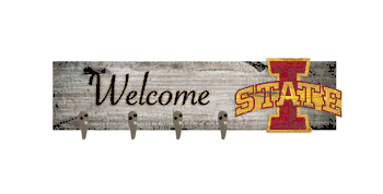 Iowa State Cyclones Coat Hanger 6x24