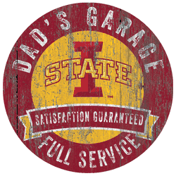 Iowa State Cyclones Dad's Garage Sign