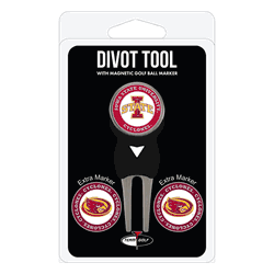 Iowa State Cyclones Divot Tool Pack - Signature tool w/ 3 markers