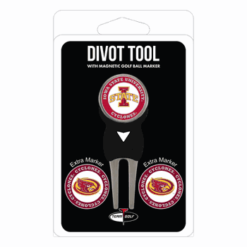 Iowa State Cyclones Divot Tool Pack - Signature tool w/ 3 markers