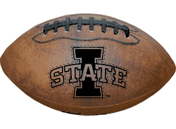 Iowa State Cyclones Football - Vintage Throwback - 9 Inches