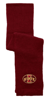 Iowa State Cyclones Full Color Waffle Scarf