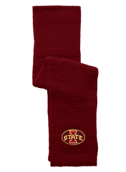 Iowa State Cyclones Full Color Waffle Scarf