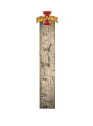 Iowa State Cyclones Growth Chart Sign 6x36