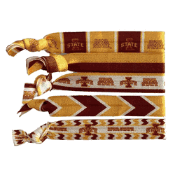 Iowa State Cyclones Knotted Hair Tie