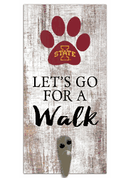 Iowa State Cyclones Leash Holder 6x12 Sign