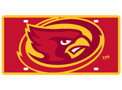 Iowa State Cyclones License Plate - Acrylic Mega Style