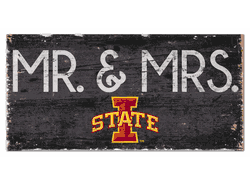 Iowa State Cyclones Mr & Mrs Sign