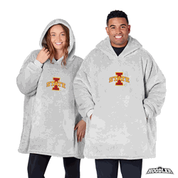 Iowa State Cyclones NCAA Heather Grey Hoodler Pullover