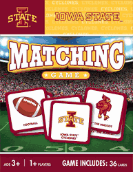 Iowa State Cyclones NCAA Matching Game