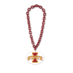 Iowa State Cyclones Necklace Big Fan Chain