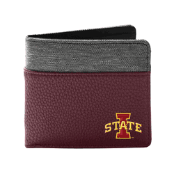 Iowa State Cyclones Pebble BiFold Wallet MARN