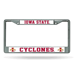 Iowa State Cyclones Chrome Frame