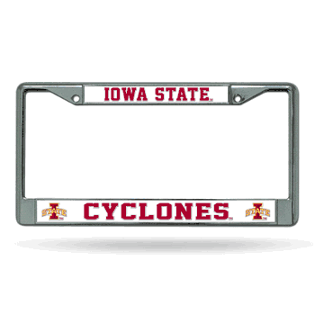 Iowa State Cyclones Chrome Frame