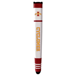 Iowa State Cyclones Putter Grip (White with colored stripes)
