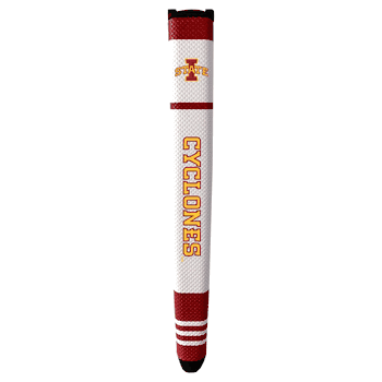 Iowa State Cyclones Putter Grip (White with colored stripes)