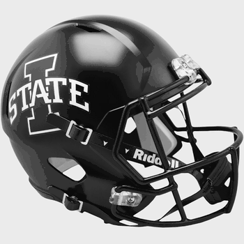 Iowa State Cyclones Speed Replica Full Size Football Helmet Satin Black