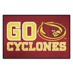 Iowa State Cyclones Starter Mat Accent Rug - 19in. x 30in. Slogan Starter Mat