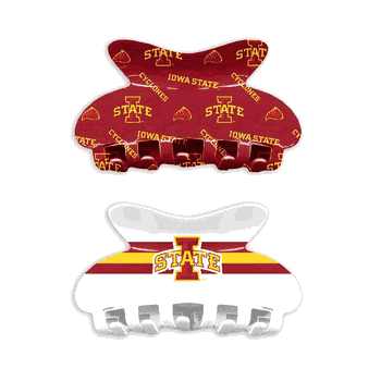 Iowa State Cyclones Team Hair Claw Set