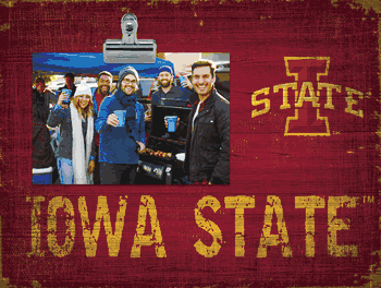 Iowa State Cyclones Team Name Clip Frame