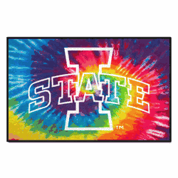 Iowa State Cyclones Tie Dye Starter Mat Accent Rug - 19in. x 30in.