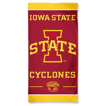 Iowa State Cyclones Towel 30x60 Beach Style