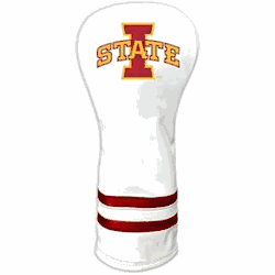 Iowa State Cyclones Vintage Fairway Headcover (White)