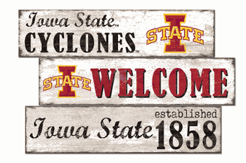 Iowa State Cyclones Welcome 3 Plank
