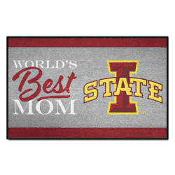 Iowa State Cyclones World's Best Mom Starter Mat Accent Rug - 19in. x 30in.