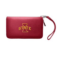 Iowa State Cyclones Zip Organizer Wallet Pebble DRED