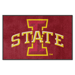 Iowa State4X6 High-Traffic Mat with Durable Rubber Backing - Landscape Orientation