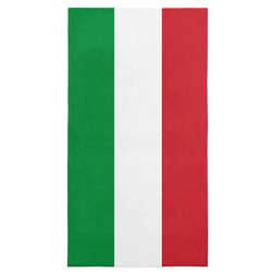 Italy Flag Beach Towel 30x60 inches