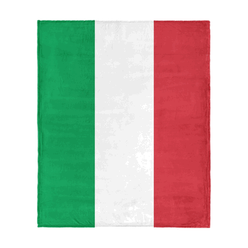 Italy Flag Silk Touch Throw Blanket 50x60 inches
