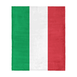 Italy Flag Silk Touch Throw Blanket 50x60 inches