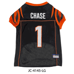 Ja'Marr Chase Cincinnati Bengals Pet Jersey Large