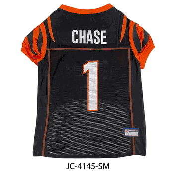 Ja'Marr Chase Cincinnati Bengals Pet Jersey Small