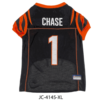 Ja'Marr Chase Cincinnati Bengals Pet Jersey X-Large