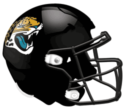 Jacksonville Jaguars 12in Authentic Helmet Sign