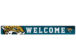 Jacksonville Jaguars 16in. Welcome Strip