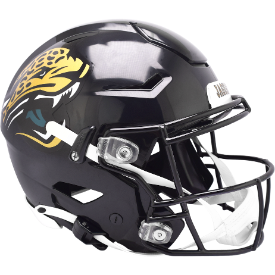 Jacksonville Jaguars 1995 to 2012 Full Size SpeedFlex Throwback Football Helmet