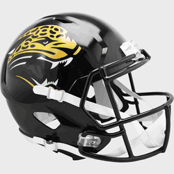 Jacksonville Jaguars 1995 to 2012 Speed Replica Full Size Throwback Helmet