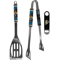 Jacksonville Jaguars 2 pc BBQ Set and Bottle Opener