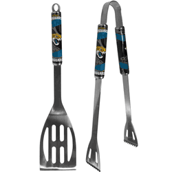 Jacksonville Jaguars 2 pc Steel BBQ Tool Set