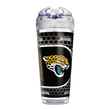 Jacksonville Jaguars 24 Oz. Acrylic Tumbler w/ Straw