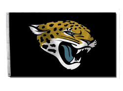 Jacksonville Jaguars 3 Ft. X 5 Ft. Flag W/Grommetts