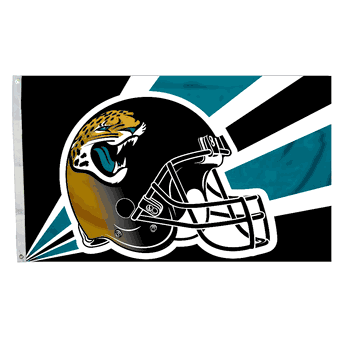 Jacksonville Jaguars 3 Ft. X 5 Ft. Flag W/Grommetts