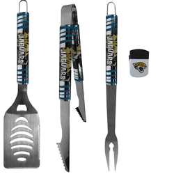Jacksonville Jaguars 3 pc BBQ Set and Chip Clip