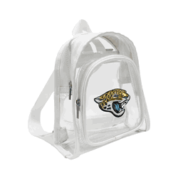 Jacksonville Jaguars 3D Logo Clear Mini Backpack