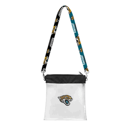 Jacksonville Jaguars 3D Logo Clear Satchelette