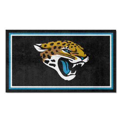 Jacksonville Jaguars 3ft. x 5ft. Plush Area Rug